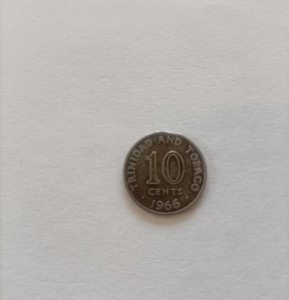 10 CENTÓW 1966 r. - TRINIDAD I TOBAGO