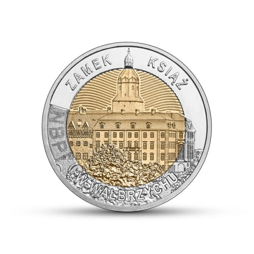 POLSKA 5 zł / 2021 r - Zamek Książ w Wałbrzychu
www.km12.pl  sklep numizmatyczny