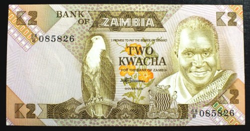 2 Kwacha - Zambia 
sklep numizmatyczny www.km12.pl
