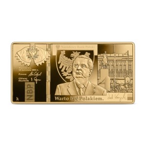 500 zł  2021 r. - Lech Kaczyński. Warto być Polakiem