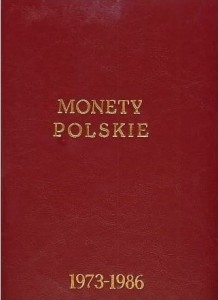 Album / klaser rocznikowy na monety obiegowe z lat 1973-1986