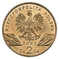 2 zł / 2002 r. - Żółw błotny 
sklep numizmatyczny www.km12.pl