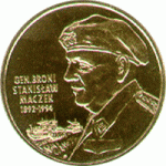 2 zł / 2003 r. - Generał Brygady Stanisław Maczek