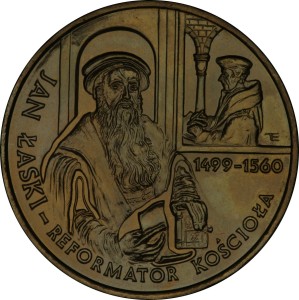2 zł / 1999 r. - 500. rocznica urodzin Jana Łaskiego