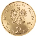 Polska: moneta ze stopu Nordic Gold: 2 zł / 1999 r. - Wejście Polski do NATO .   
Sklep Numizmatyczny www.km12.pl