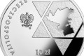 POLSKA: srebrna moneta kolekcjonerska: 10 zł / 2023 r. - 80. rocznica wybuchu powstania w getcie warszawskim.   Sklep Numizmatyczny,  Warszawa  www.km12.pl