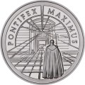 Moneta srebrna 10 zł / 2002 –  Jan Paweł II - PONTIFEX MAXIMUS.    Sklep Numizmatyczny, Warszawa www.km12.pl