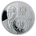Polska: srebrna moneta kolekcjonerska:  10 zł / 2004 r. - Dzieje złotego: Dziewczyna z warkoczem (1 zł  z 1924 r).        Sklep Numizmatyczny, Warszawa www.km12.pl