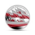 POLSKA: srebrna moneta kolekcjonerska 10 zł / 2023 r. - Marsz Niepodległości  Sklep Numizmatyczny:  www.km12.pl