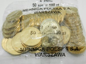 Woreczek 2 zł / 2014 r. - Kanonizacja Jana Pawła II - 27 IV 2014