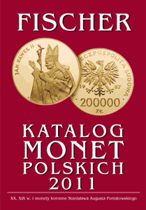 Katalog Monet Polskich Fischer 2011 r. 