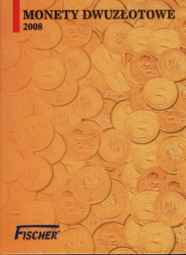Album / klaser rocznikowy Fischera na monety 2 zł / GN z 2008 roku.  Sklep Numizmatyczny, Warszawa  www.km12.pl