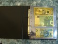 Klaser / album z etui na banknoty - "Fischer".   Sklep Numizmatyczny, Warszawa  www.km12.pl
