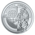 Moneta srebrna 10 zł / 1999 – Wejście Polski do NATO .    Sklep Numizmatyczny, Warszawa: www.km12.pl