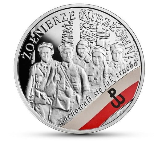 10 zł / 2017 r. - Żołnierze Wyklęci - Żołnierze Niezłomni  
sklep numizmatyczny www.km12.pl