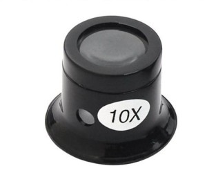 Monokl jubilerski, lupa jubilerska (10x)