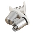 Mini Mikroskop z klipsem - powiększenie: 60 x, 2 x LED + 1 x UV. Warszawa ul. Króla Maciusia 12.                                                          www.km12.pl