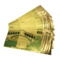 Banknot złocony - replika banknotu 1000 Euro. Sklep Numizmatyczny, Warszawa ul. Króla Maciusia 12. www.km12.pl