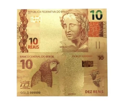 BRAZYLIA  BANKNOT10 REAIS  www.km12.pl