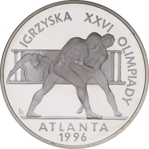 2 zł / 1995 r. -  Olimpiada Atlanta 1996
