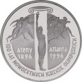 2 zł 1995 r. 100 lat Igrzysk Olimpijskich  
sklep numizmatyczny  www.km12.pl