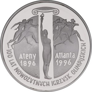2 zł / 1995 r. -  100 lat Igrzysk Olimpijskich