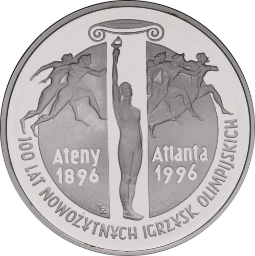 2 zł 1995 r. 100 lat Igrzysk Olimpijskich  
sklep numizmatyczny  www.km12.pl
