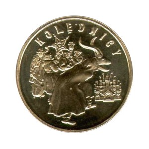 2 zł / 2001 r. - Kolędnicy