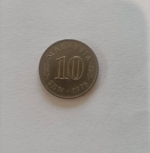 10 SEN 1976 MALEZJA 
sklep numizmatyczny www.km12.pl