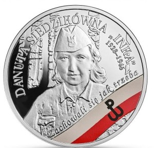 10 zł / 2017 r. - Żołnierze Niezłomni - Danuta Siedzikówna „Inka”